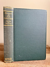 HEATING AND AIR CONDITIONING by Allen & Walker (1939, Hardcover, Textbook) segunda mano  Embacar hacia Mexico