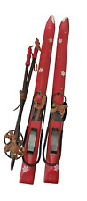 Paire skis miniatures d'occasion  Neuville-Saint-Rémy