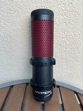 Microfone cardioide HyperX QuadCast vermelho LED USB SOMENTE - Preto FUNCIONA TESTADO comprar usado  Enviando para Brazil