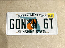 Placa de licença Florida Gone 60 Seconds GON N 6T 1967 Shelby GT500 Mustang ELEANOR, usado comprar usado  Enviando para Brazil