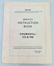 Service instruction book for sale  YORK