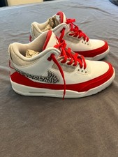 Jordan 3 Retro Tinker Branco Vermelho Universitário Tamanho 10.5 Novo Nunca Usado comprar usado  Enviando para Brazil