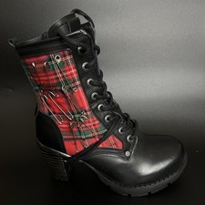 NOVA BOTA ROCK TORNOZELO TRILHA TAMANHO 36 Gótica Punk Rock Metal Moda CAIXA NÃO INCLUÍDA  comprar usado  Enviando para Brazil