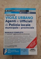 Libro concorso vigile usato  Chiavari