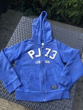 Sweat capuche bleu d'occasion  Angicourt