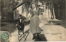 Old postcard laitiere d'occasion  Expédié en Belgium
