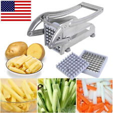 Usado, Cortador De Papas Fritas Patatas Verduras Vegetales De Acero Inoxidable Afiladas comprar usado  Enviando para Brazil
