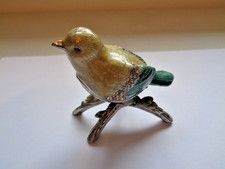 Jeweled bird trinket for sale  DUNS