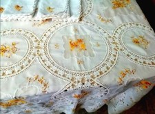 Tovaglia organza splendida usato  Villafranca Sicula
