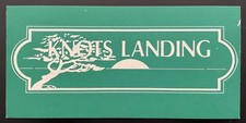 Placa de carro Knots Landing TV sabonete ópera filmagem elenco tripulação adereço comprar usado  Enviando para Brazil