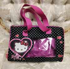 Bolsa de viagem Hello Kitty bolinhas viagem noturna 2013 SANRIO bolsa de dança  comprar usado  Enviando para Brazil