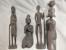 african wooden statues for sale  THETFORD