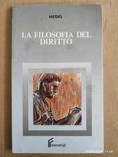 Hegel filosofia del usato  Quartu Sant Elena