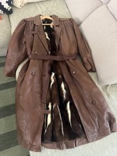 Manteau cuir doublure d'occasion  Orgeval
