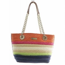 Bolsa tote Kate Spade cesta um ombro corrente logotipo placa ferragem dourada comprar usado  Enviando para Brazil