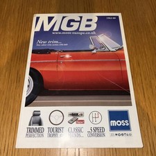 Catalogue moss mgb for sale  NELSON