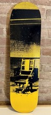 Usado, Cadeira elétrica Andy Warhol deck de skate amarelo - The Skateroom comprar usado  Enviando para Brazil