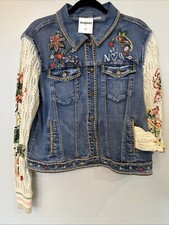 Women desigual embroidered for sale  Fort Lauderdale
