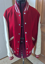 Men varsity leather for sale  Muskego
