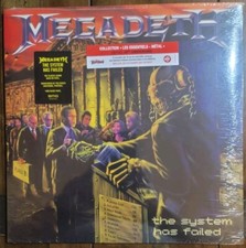 Megadeth The System Has Failed 180g SEALED VINYL w/ Bonus CD RARE US Seller! comprar usado  Enviando para Brazil
