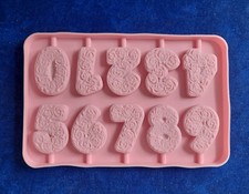 Silikonform gießform zahlen gebraucht kaufen  Eutin