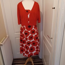 Red white poppy for sale  STIRLING