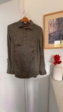 Blouse chemise kaki d'occasion  Rennes-