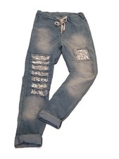 Leichte crinkle jeans gebraucht kaufen  Potsdam