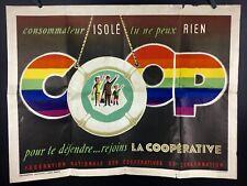 Ancienne affiche publicitaire d'occasion  France