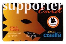 Tessera supporter card usato  Roma