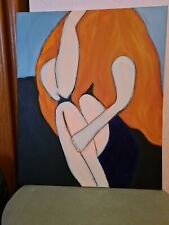 Acrylbild gemalt 60 gebraucht kaufen  Niederaula
