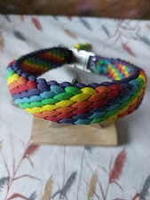 Hundehalsband regenbogen parac gebraucht kaufen  Trittau
