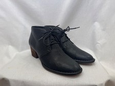 Clarks black leather for sale  HUDDERSFIELD