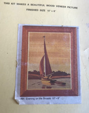 Wood marquetry veener for sale  MITCHAM