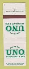 Matchbook cover pizzeria for sale  USA