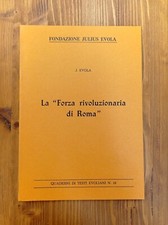 Julius evola forza usato  Foligno