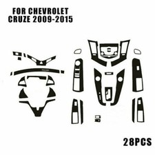 28 peças para capas adesivas interiores de fibra de carbono Chevrolet Cruze 2009-2015 acabamento comprar usado  Enviando para Brazil