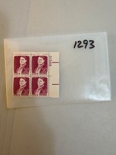 Plate block 1293 for sale  Madison