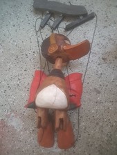 Holz marionette ente gebraucht kaufen  Hamburg