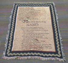 Footprints sand throw for sale  ST. IVES