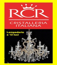 Lampadario cristallo luci usato  Catania