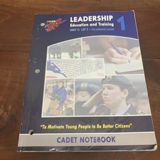 Army JROTC Leadership Education Training Unit 1 LET 1 Cadet Notebook comprar usado Army JROTC Leadership Education Training Unit 1 LET 1 Cadet Notebook comprar usado  Enviando para Brazil