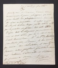 Benjamin appert lettre d'occasion  Paris XI