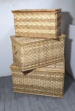 wicker chest baskets set for sale wicker chest baskets set for sale Aurora