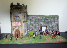Diorama turm mauer gebraucht kaufen  Tübingen