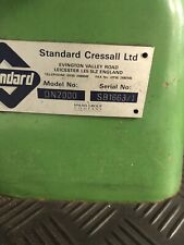 Standard cressall dn2000 for sale  BIRMINGHAM