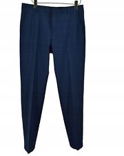 TOMMY HILFIGER ThFlex wełniane eleganckie spodnie w kratę 98 na sprzedaż  PL