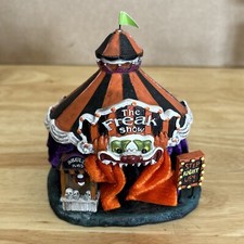Usado, Ashland Tiny Treasures Halloween Village The Freak Show Palhaço Carnaval Circo comprar usado  Enviando para Brazil