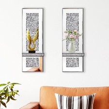 Serena silver mirrored for sale Serena silver mirrored for sale  ISLEWORTH