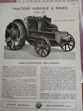 Ancien document tracteur d'occasion  Valbonne